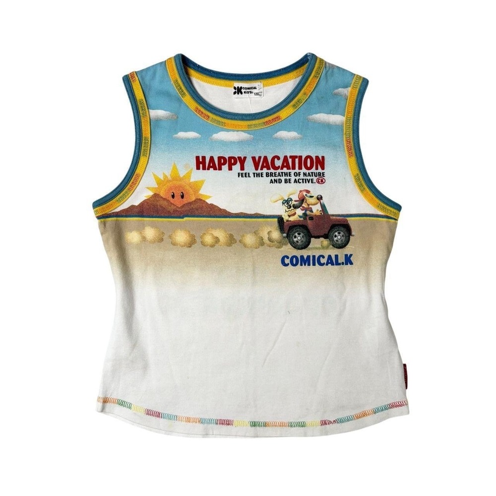 Comical Kids j-fashion graphic tank